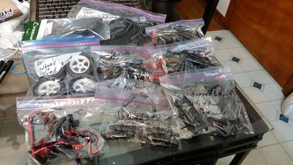 vaterra v100 aluminum upgrades